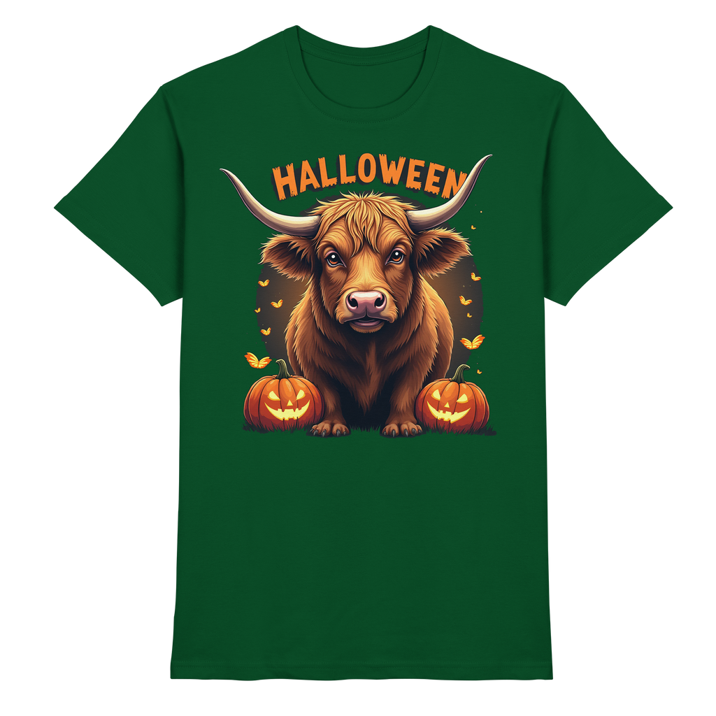 Halloween Highland Cow - Premium Shirt