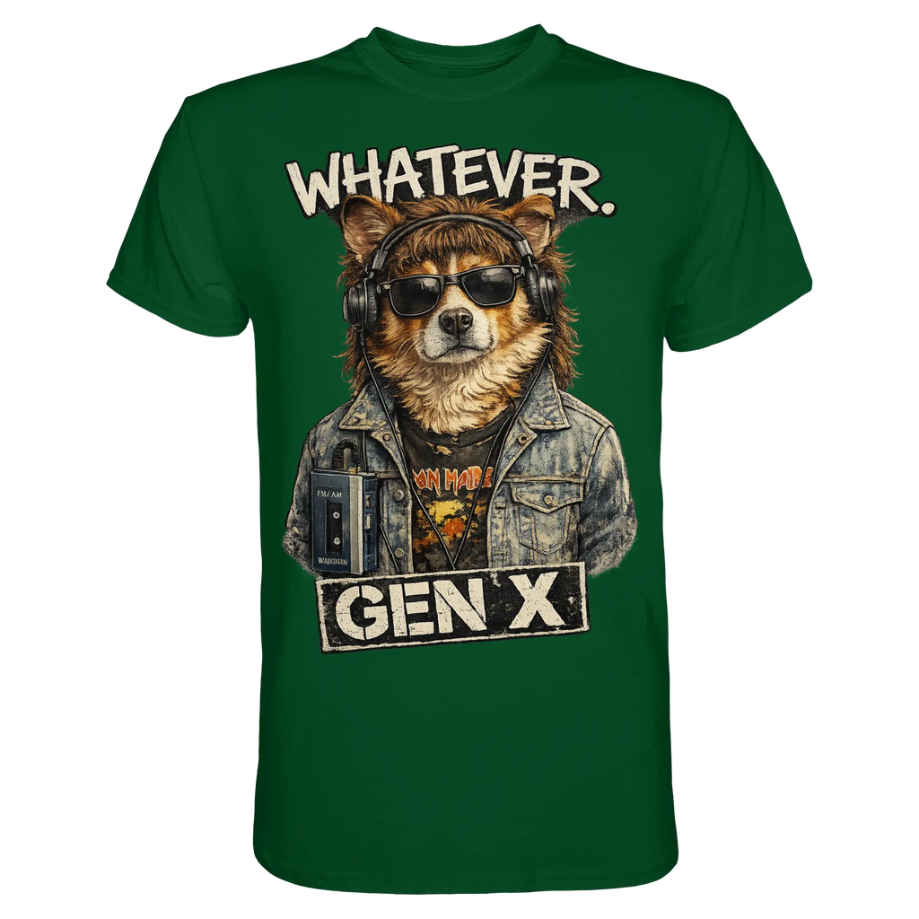 Whatever GEN X Punk Dog Fun - Premium Shirt - PAWentura
