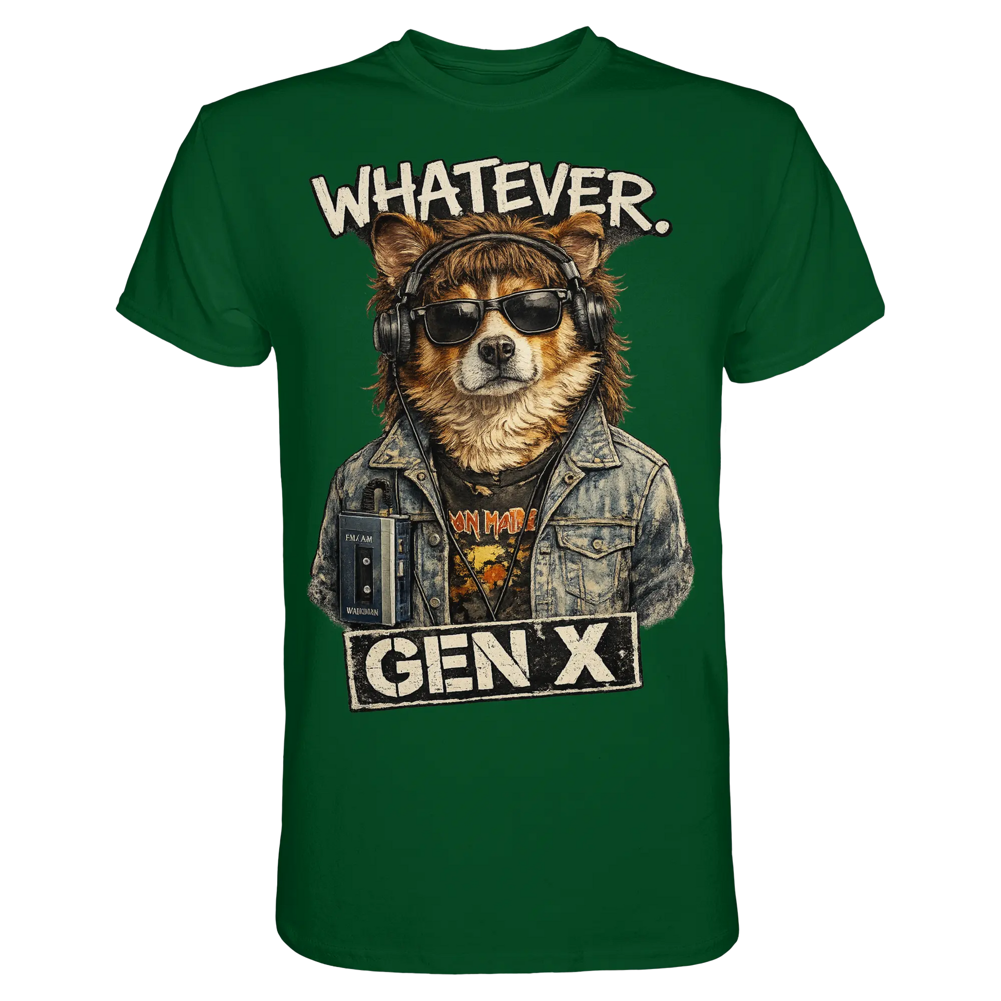 Whatever GEN X Punk Dog Fun - Premium Shirt - PAWentura