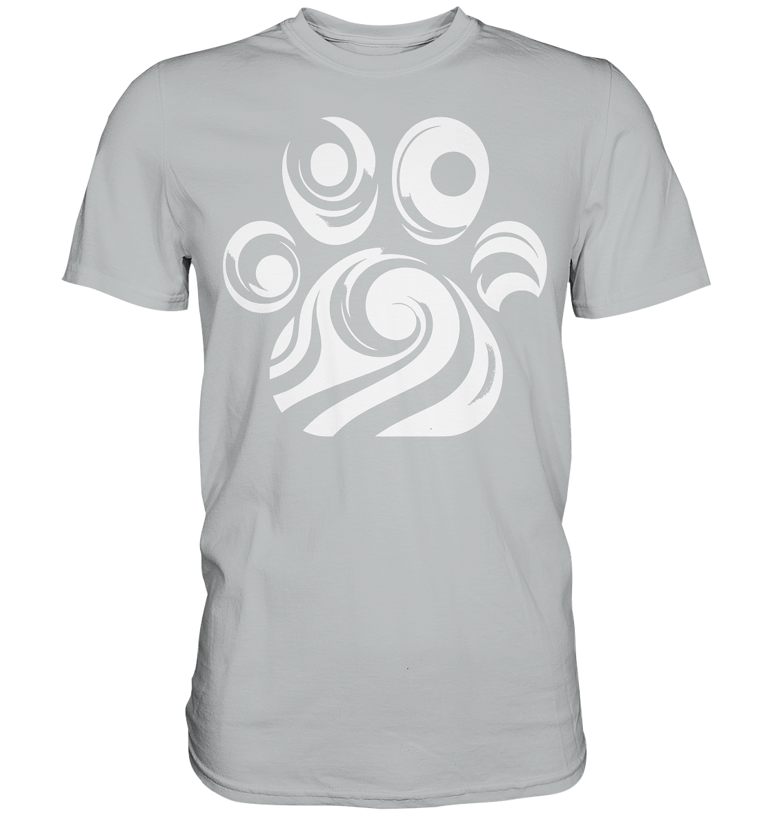Pfote Design modern und abstrakt - Premium Shirt