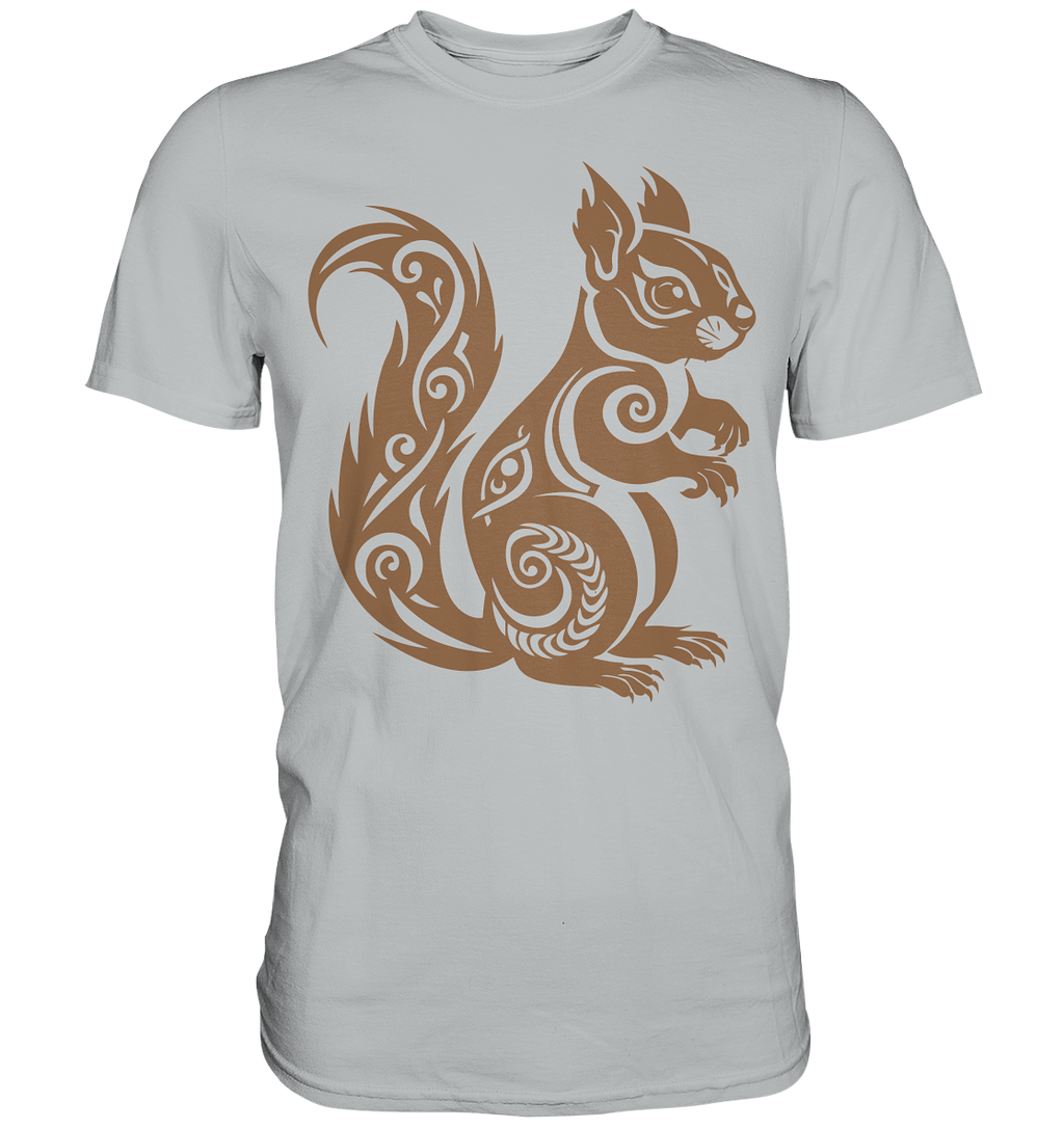Keltischer Kunst Eichhörnchen - Premium Shirt