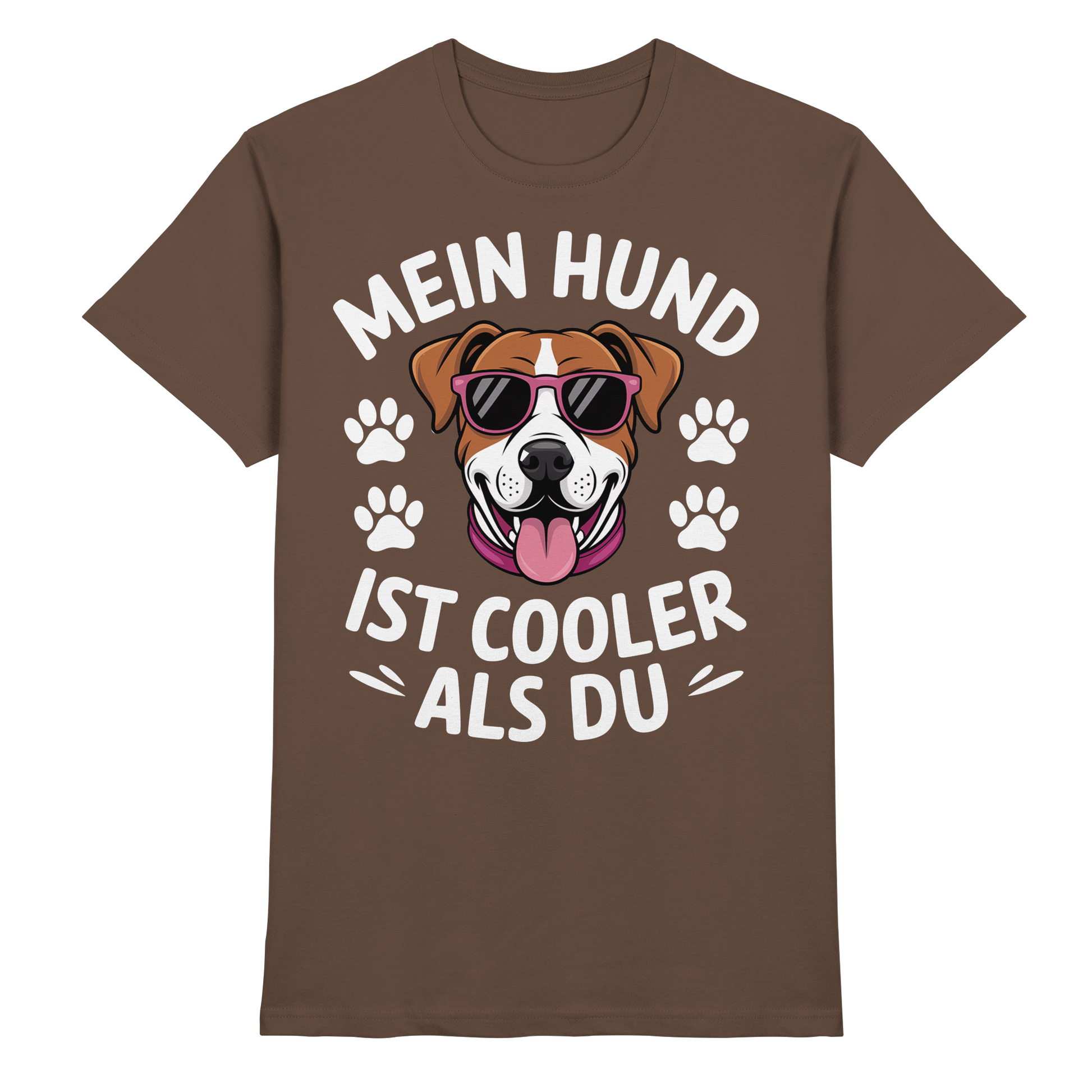 Mein Hund ist cooler ist du - Premium Shirt
