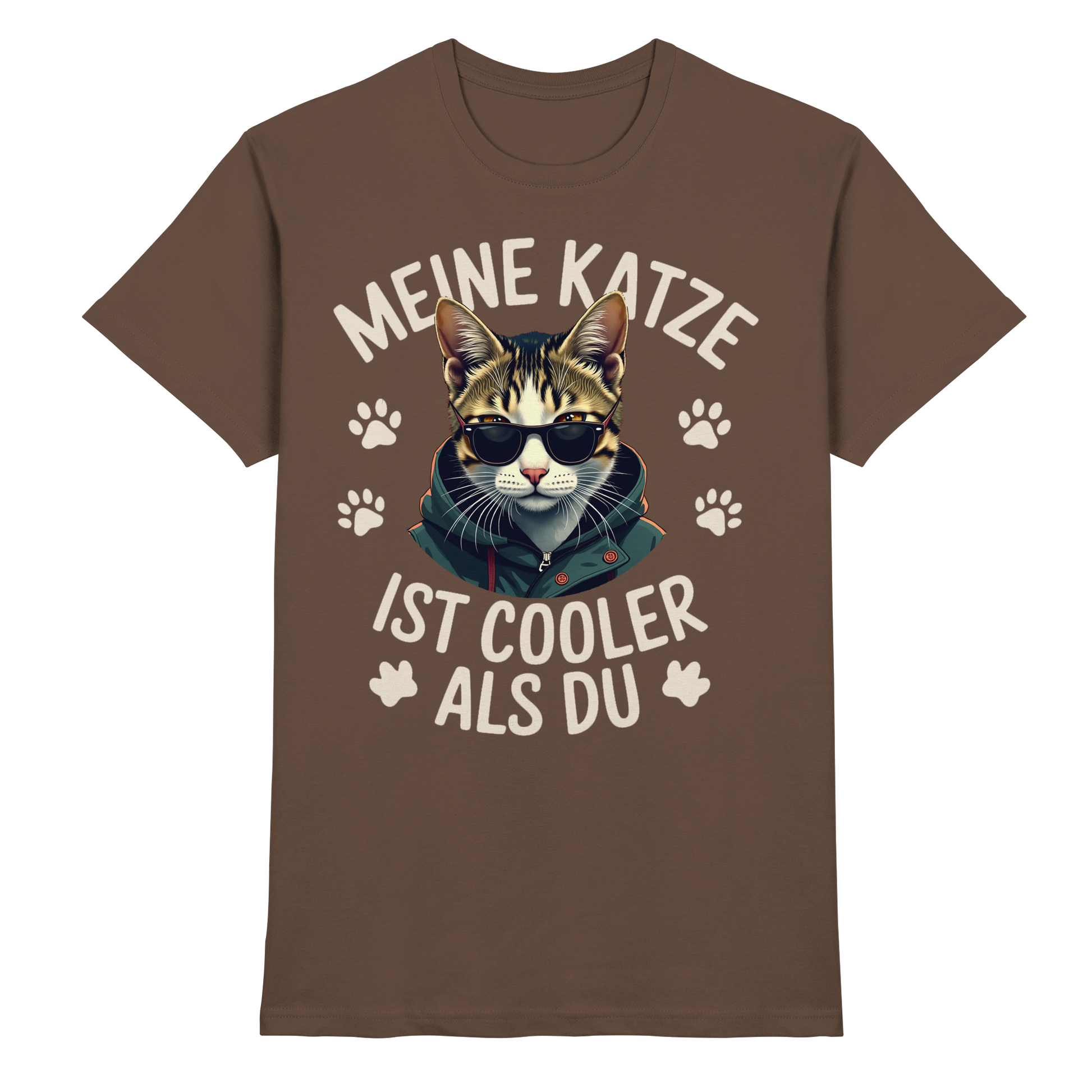 Meine Katze ist cooler als du - Premium Shirt