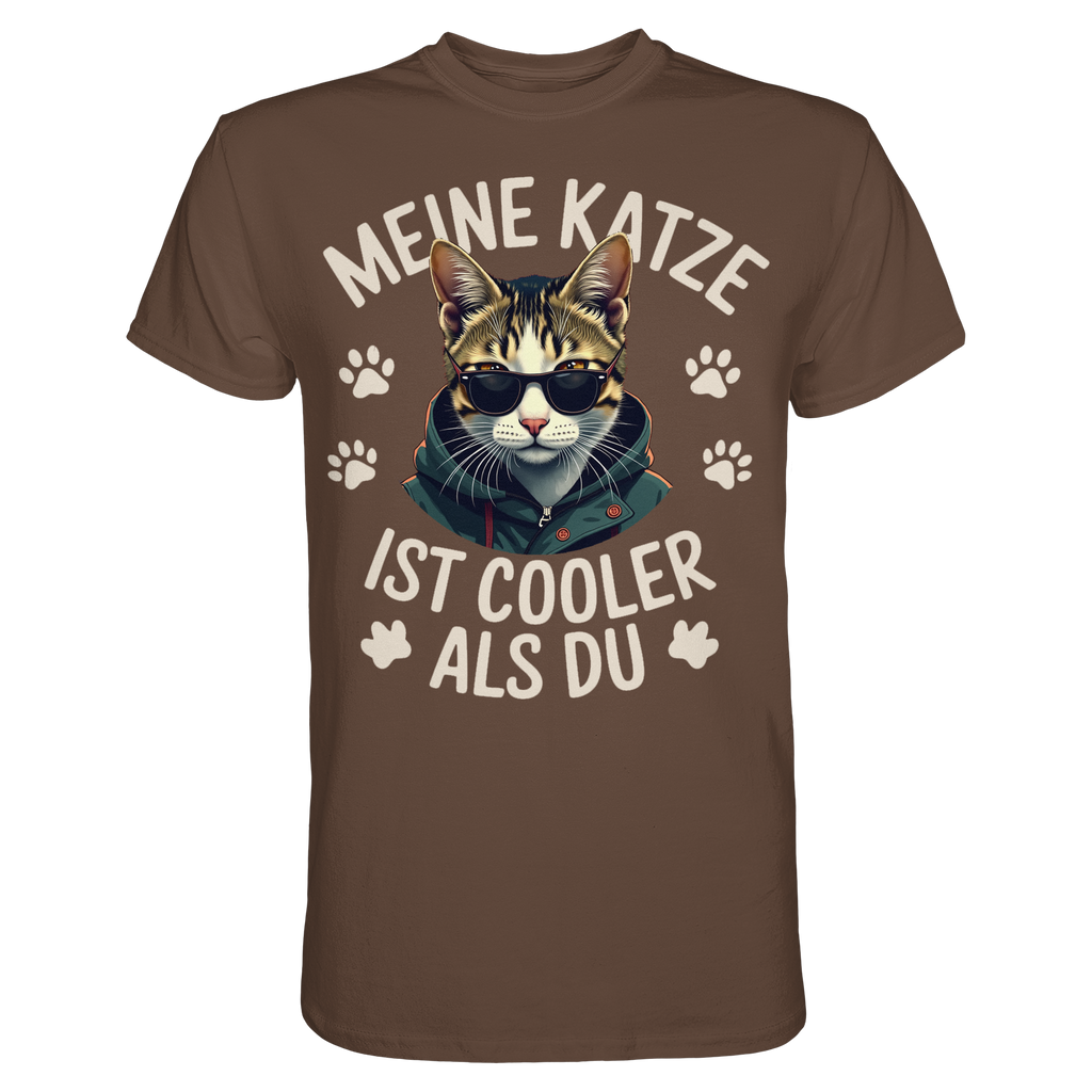 Meine Katze ist cooler als du - Premium Shirt