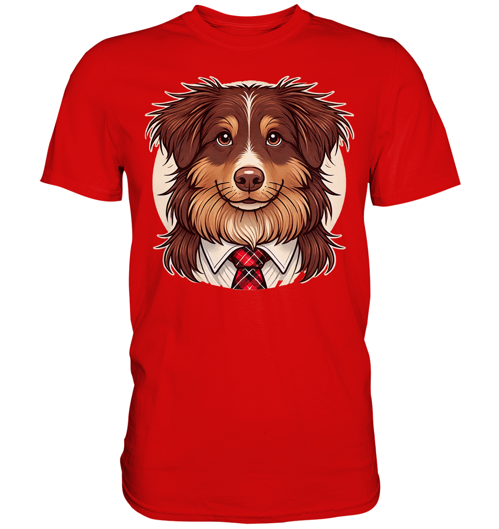 Cartoon Australian Shepherd  - Premium Shirt