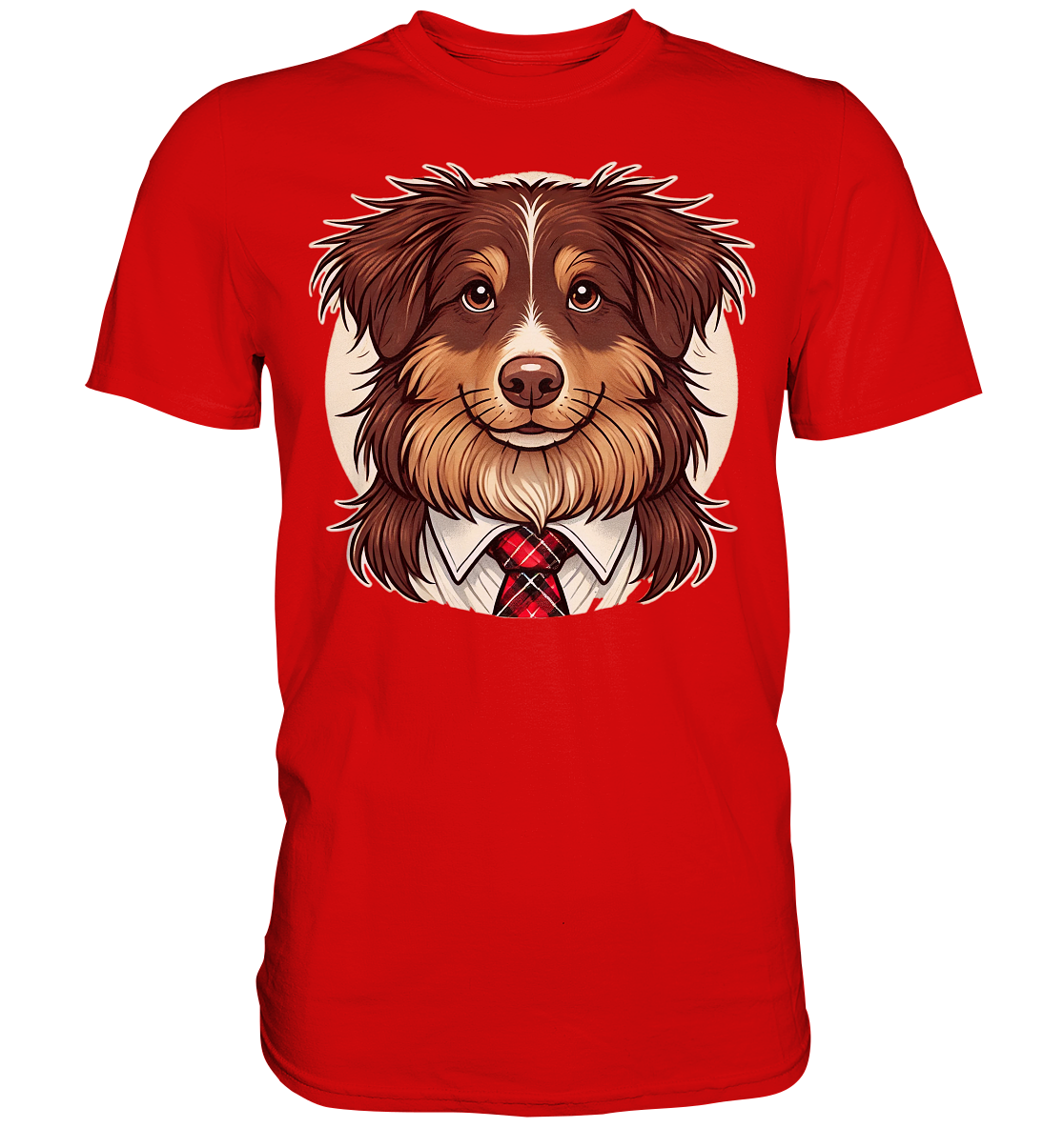 Cartoon Australian Shepherd  - Premium Shirt