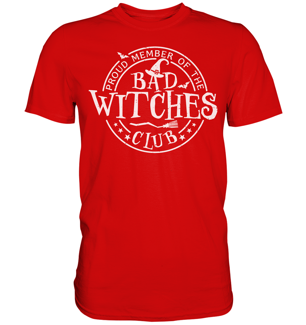 Bad Witches Club Halloween - Premium Shirt