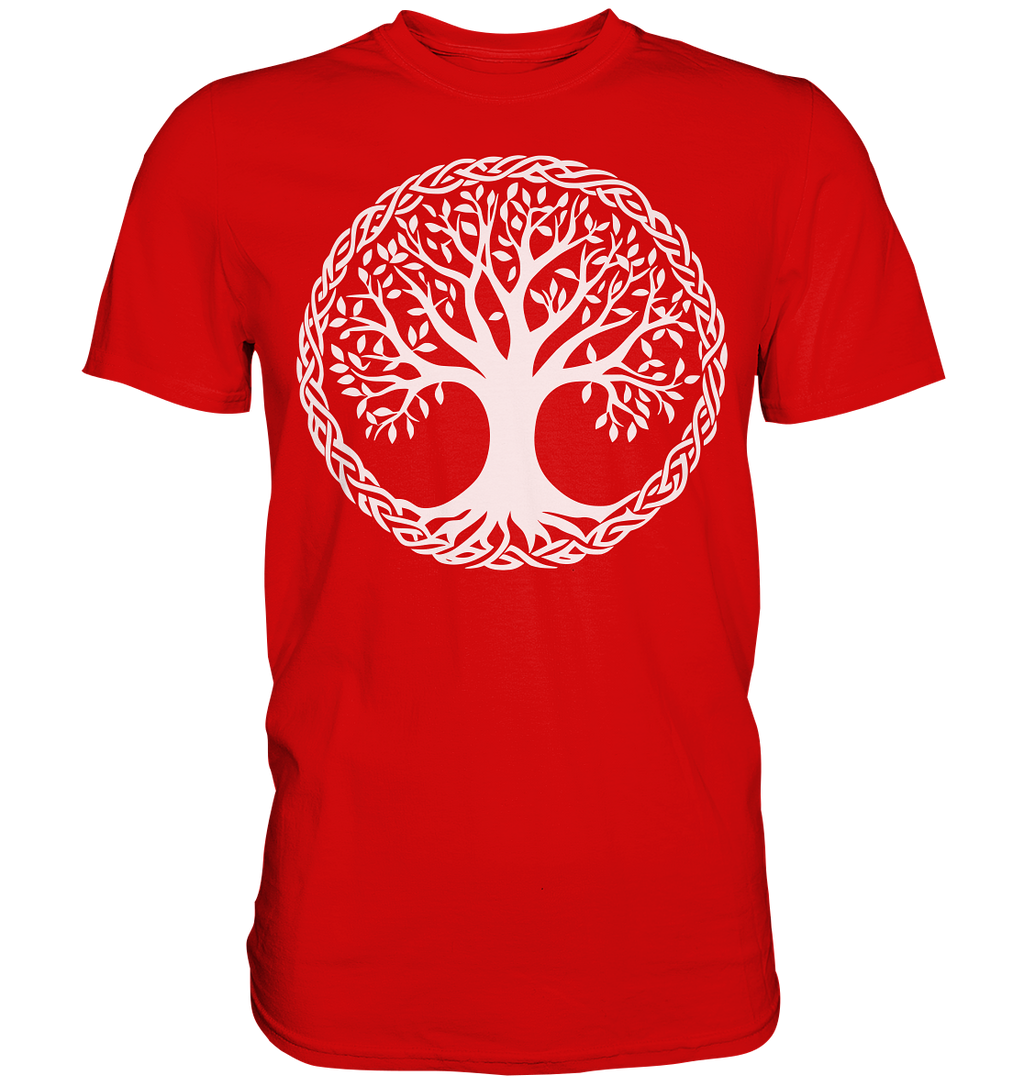 Keltischer Baum des Lebens  - Premium Shirt