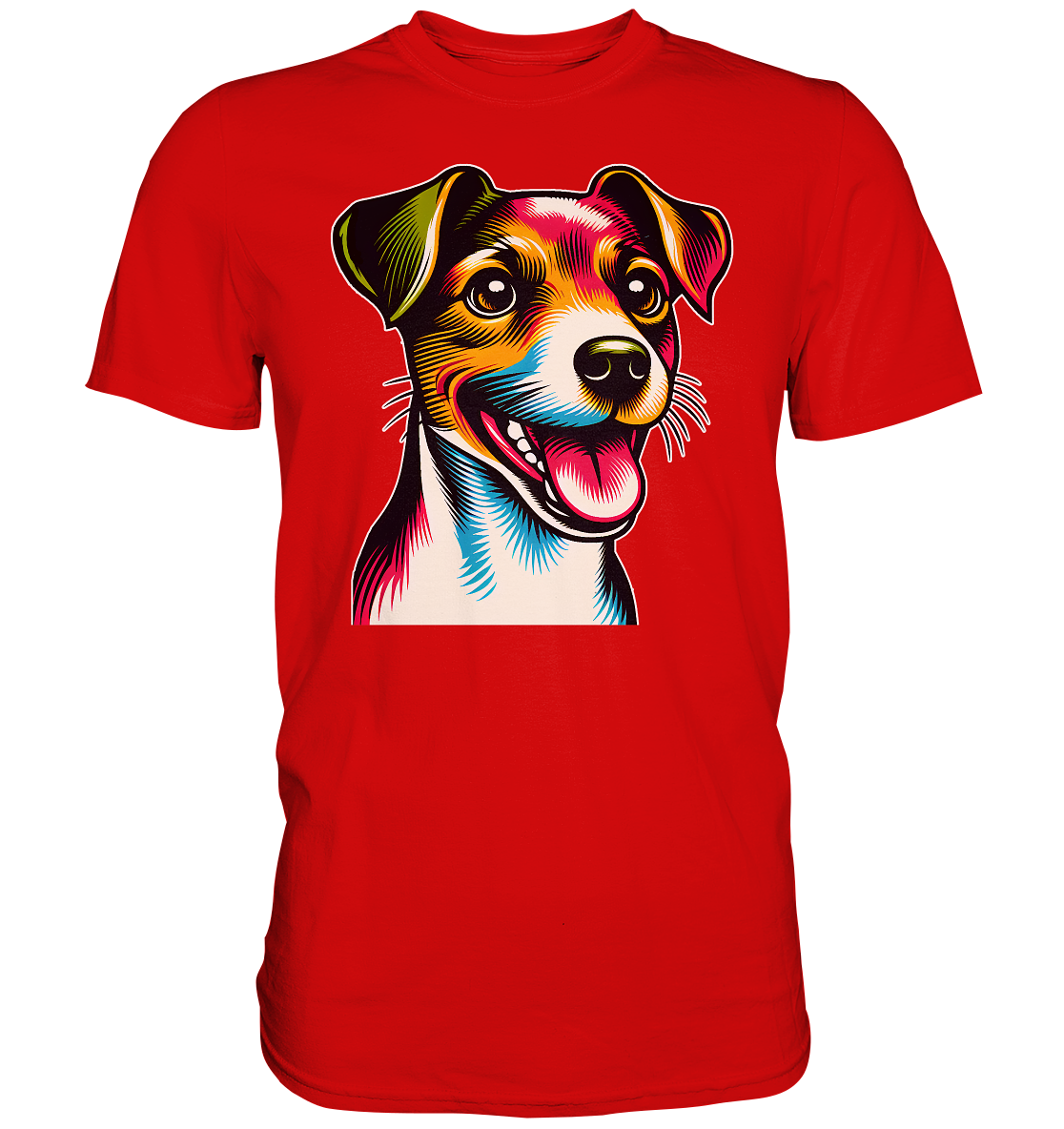 Jack Russell Terrier Pop Art - Premium Shirt