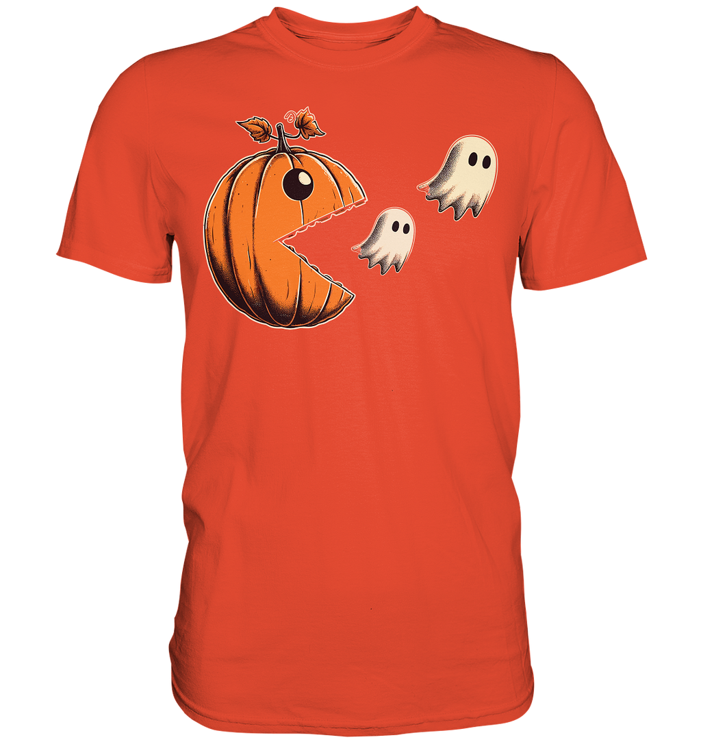 Halloween Pac-man - Premium Shirt