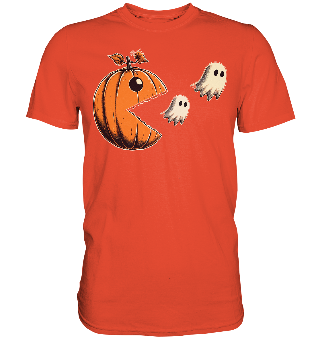 Halloween Pac-man - Premium Shirt