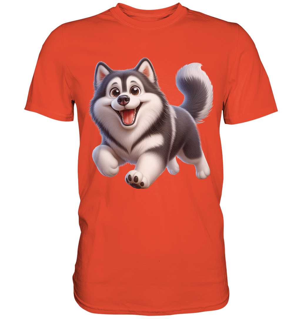 Husky Comic - personalisierbar - Premium Shirt