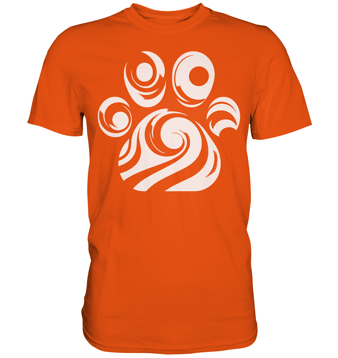 Pfote Design modern und abstrakt - Premium Shirt