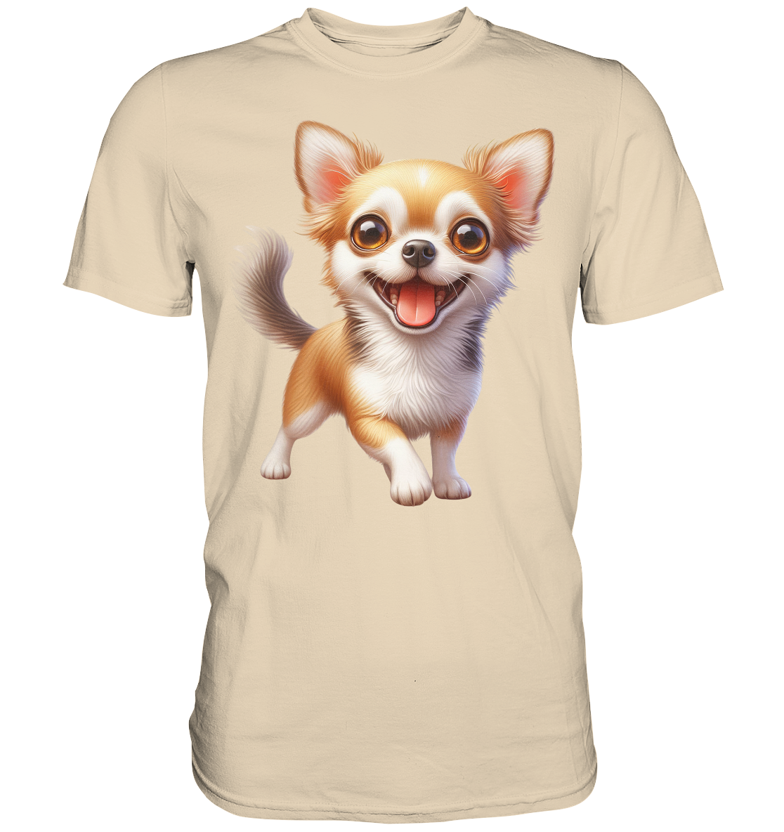 Chihuahua Cartoon - personalisierbar - Premium Shirt