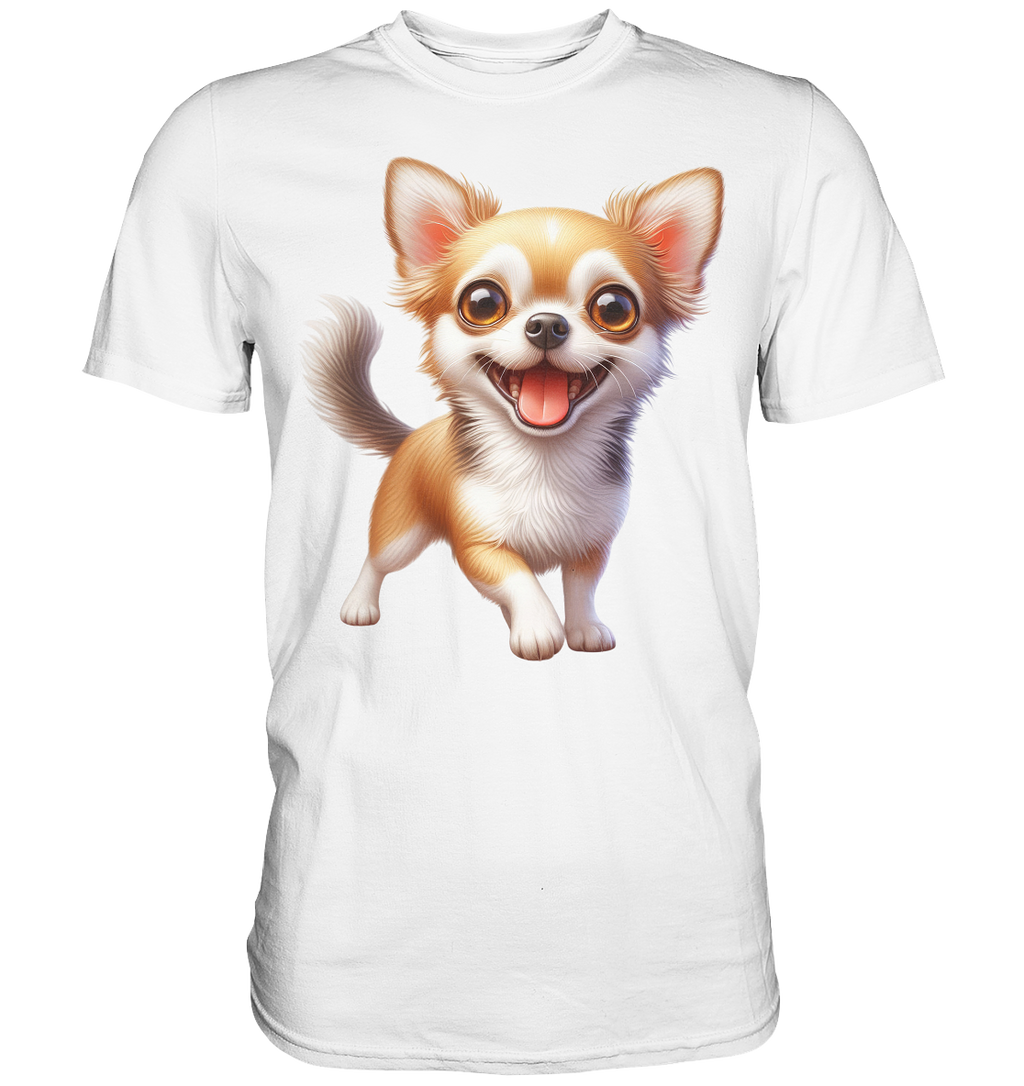 Chihuahua Cartoon - personalisierbar - Premium Shirt