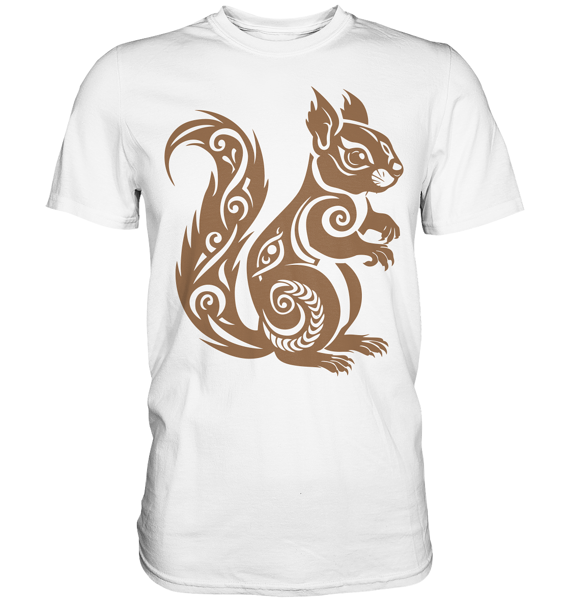 Keltischer Kunst Eichhörnchen - Premium Shirt