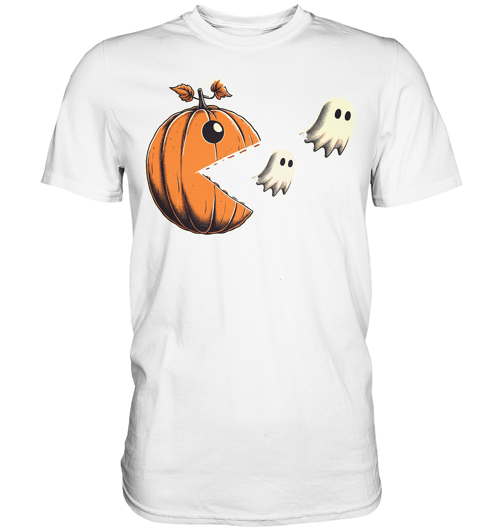 Halloween Pac-man - Premium Shirt