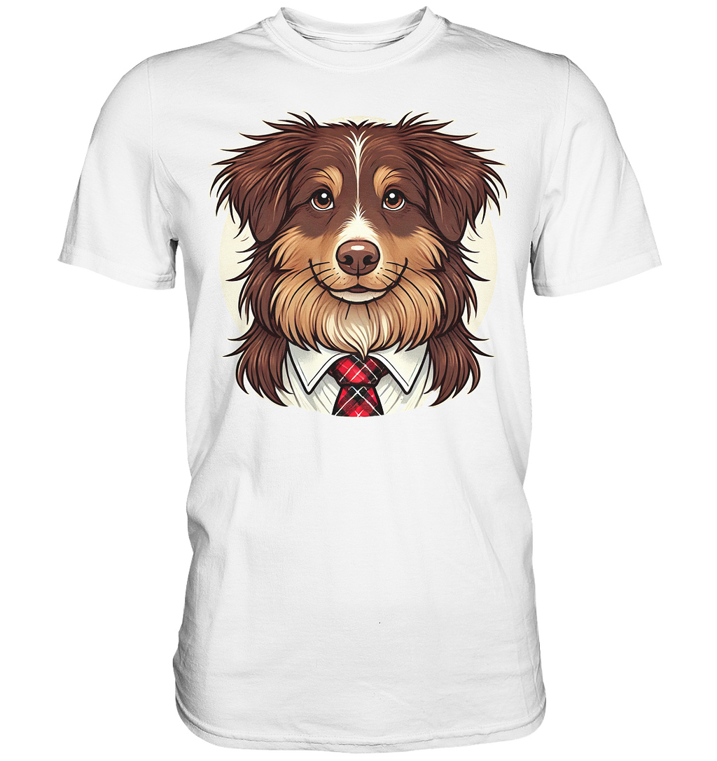 Cartoon Australian Shepherd  - Premium Shirt