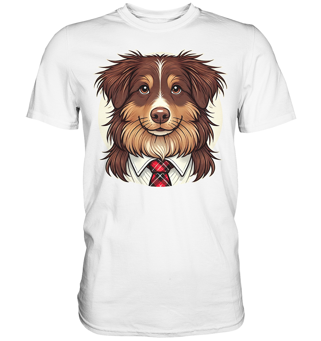 Cartoon Australian Shepherd  - Premium Shirt