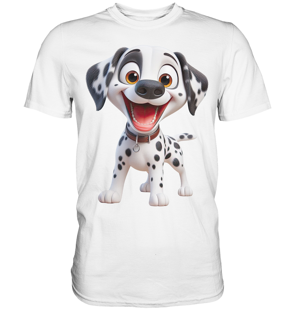 Dalmatina Cartoon - personalisierbar - Premium Shirt