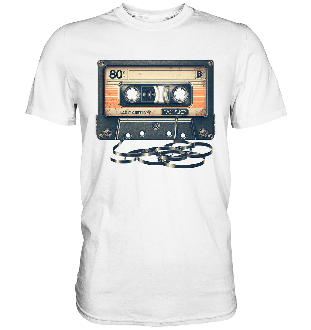80s Kassettentape - Premium Shirt
