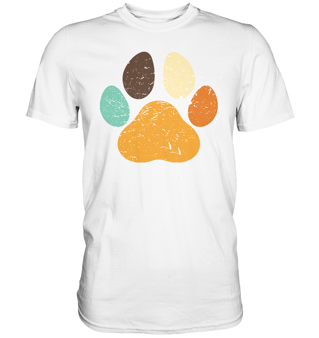 Bunte Pfote - Premium Shirt