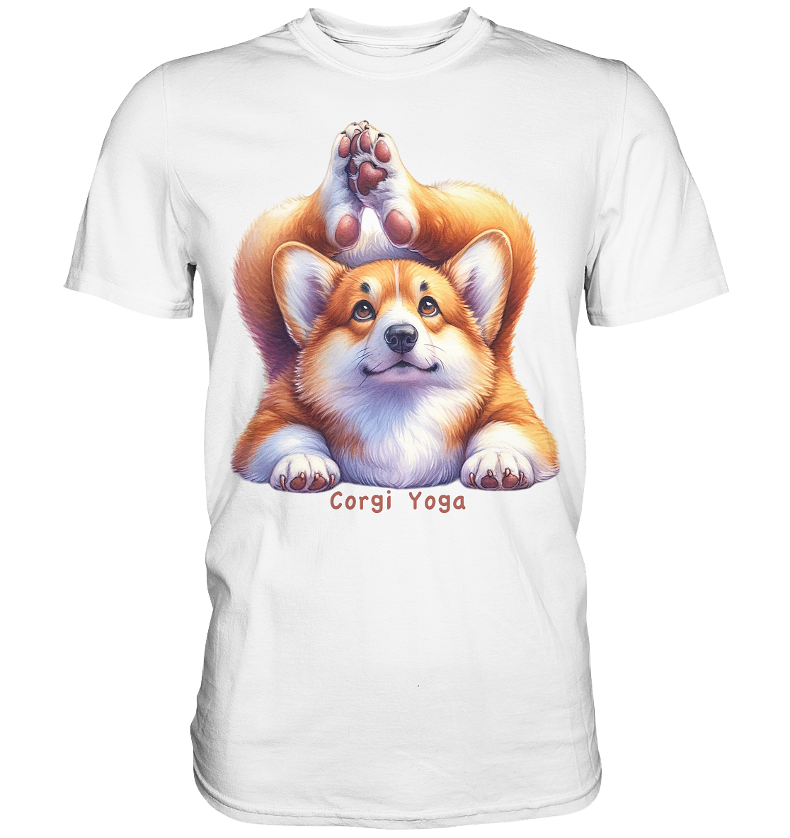 Corgi Yoga - Premium Shirt