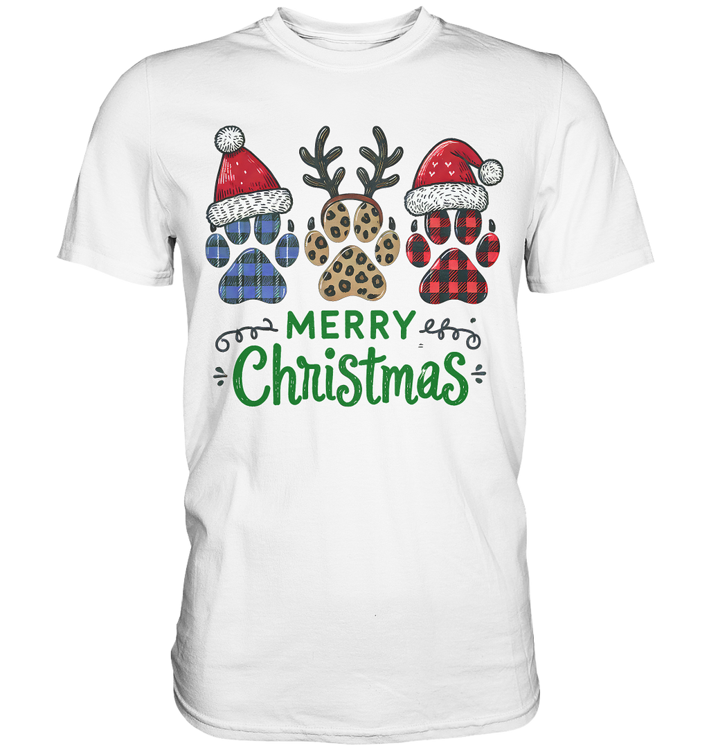 Paw Merry Christmas  - Premium Shirt