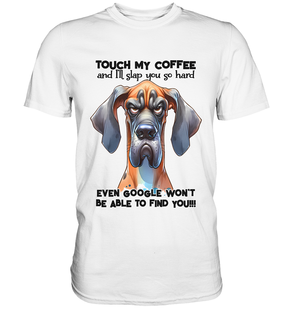 Grumpy Dog Kaffee - Premium Shirt