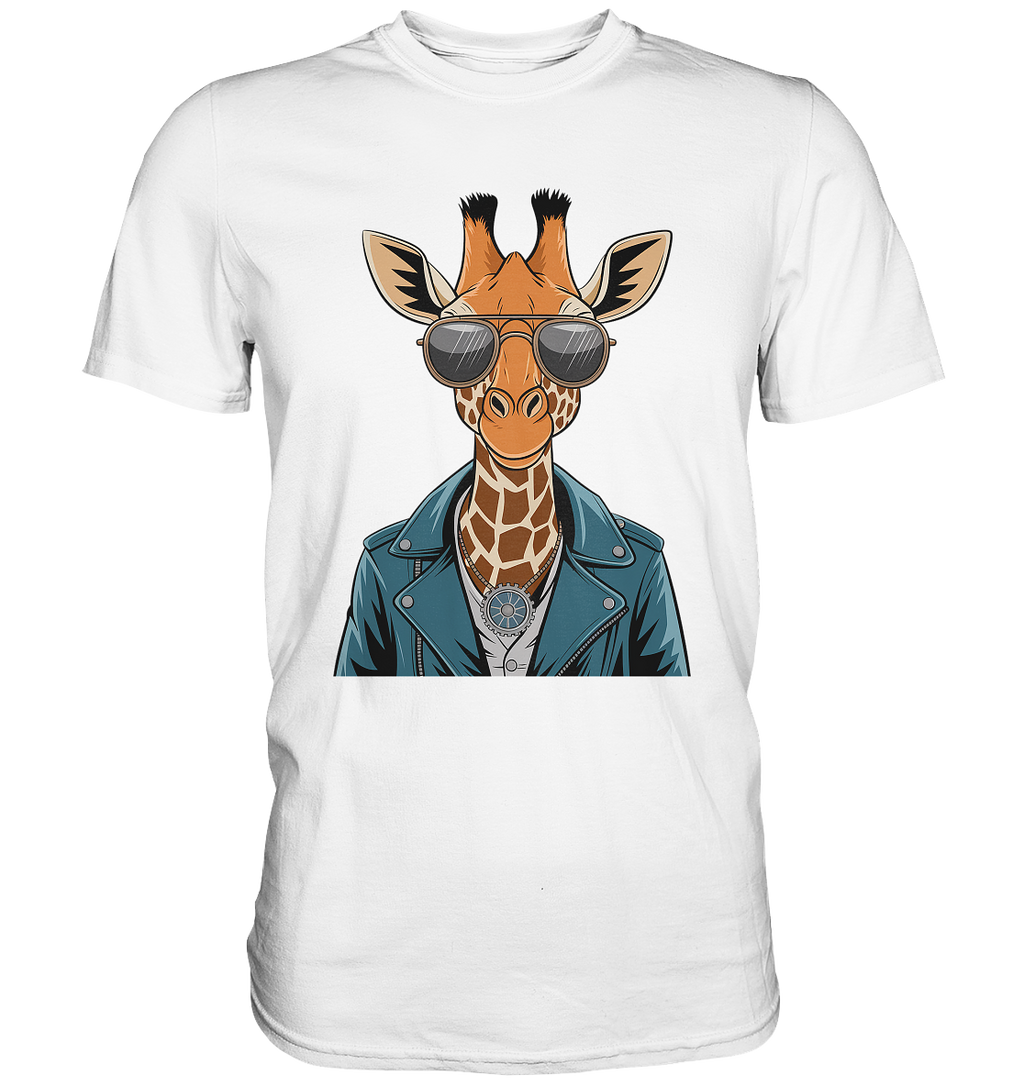 Giraffe Steampunk - Premium Shirt