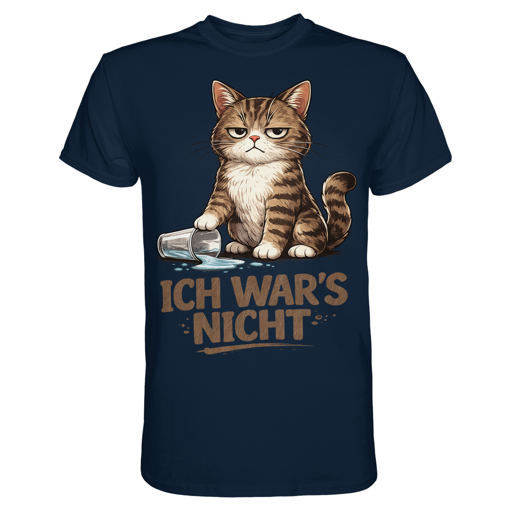 Ich war's nicht... Grumpy Cat Cartoon - Premium Shirt
