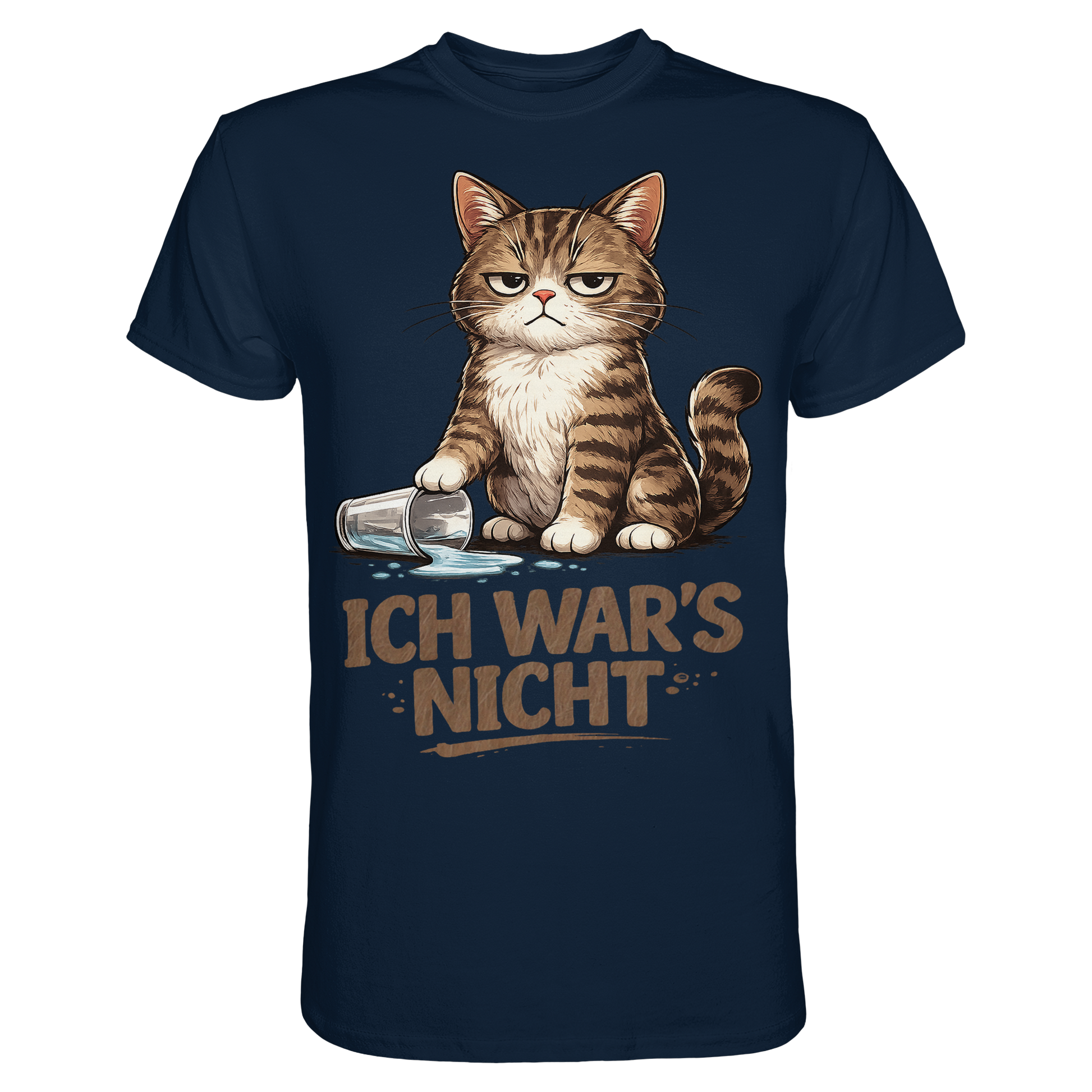 Ich war's nicht... Grumpy Cat Cartoon - Premium Shirt
