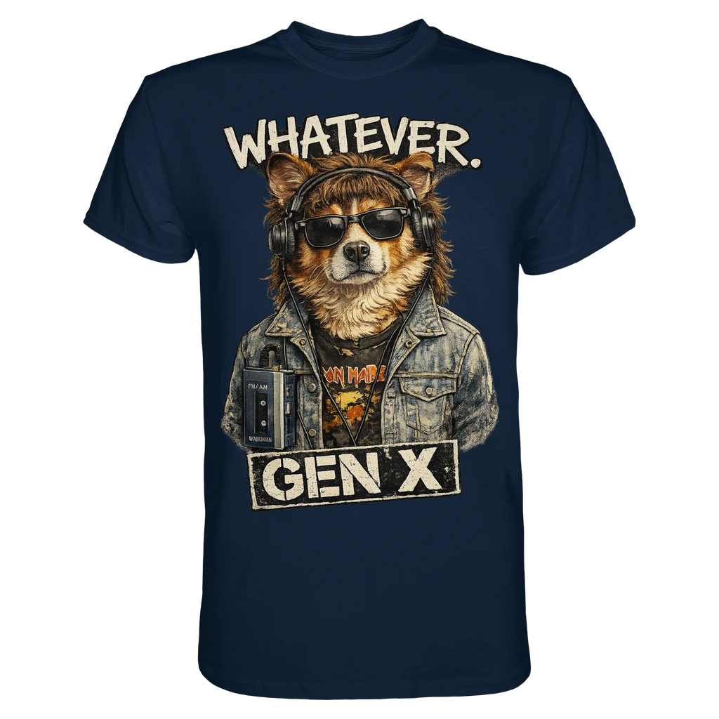 Whatever GEN X Punk Dog Fun - Premium Shirt - PAWentura