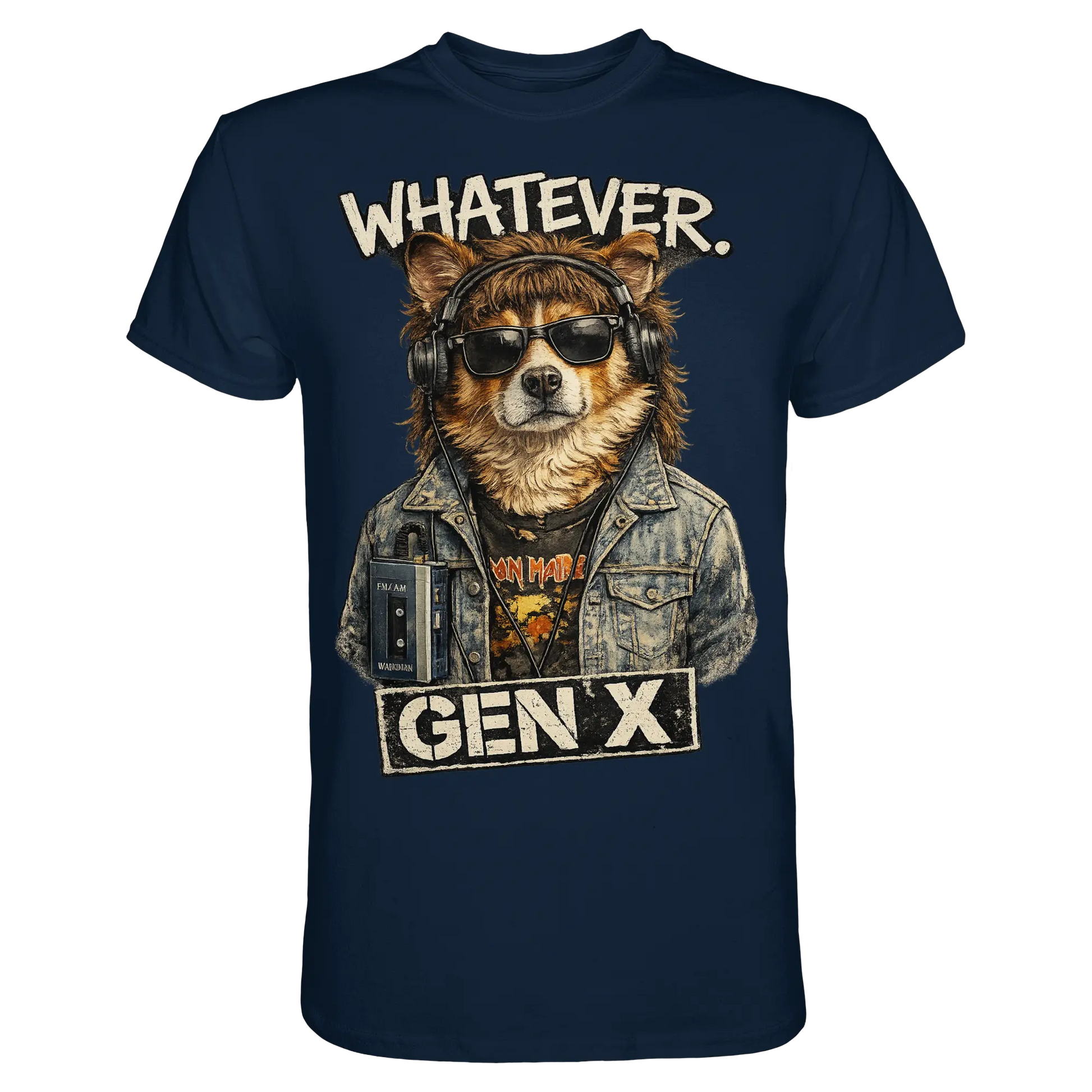 Whatever GEN X Punk Dog Fun - Premium Shirt - PAWentura