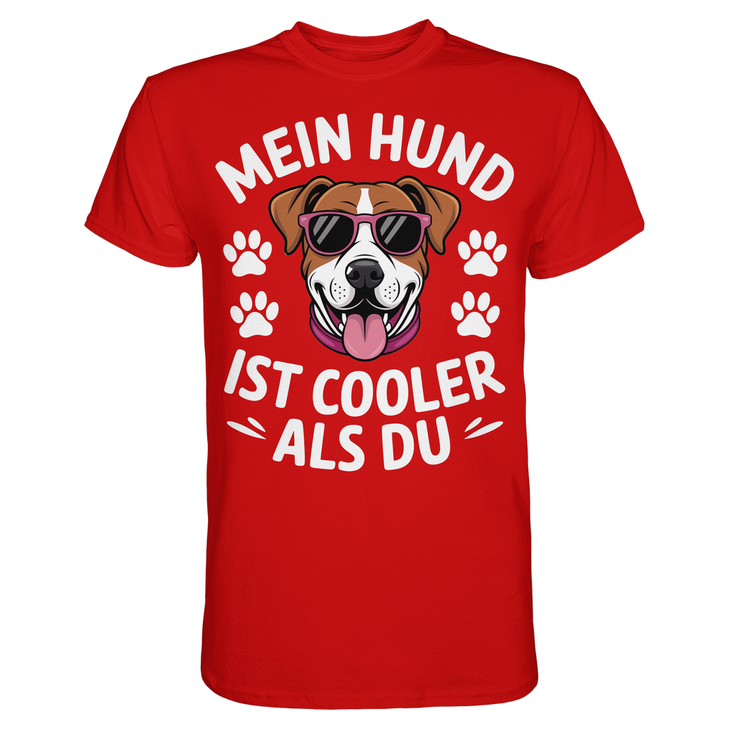 Mein Hund ist cooler ist du - Premium Shirt