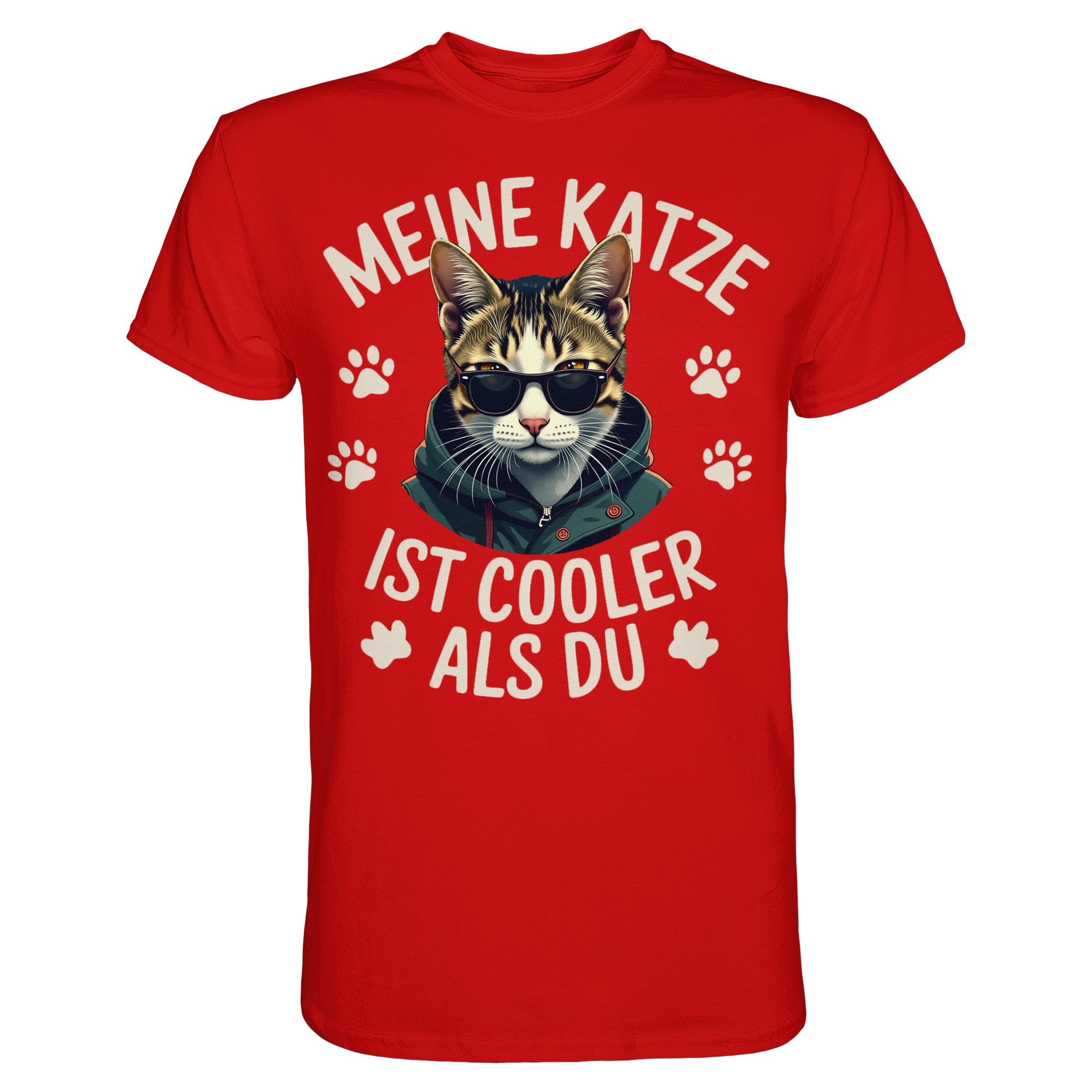 Meine Katze ist cooler als du - Premium Shirt