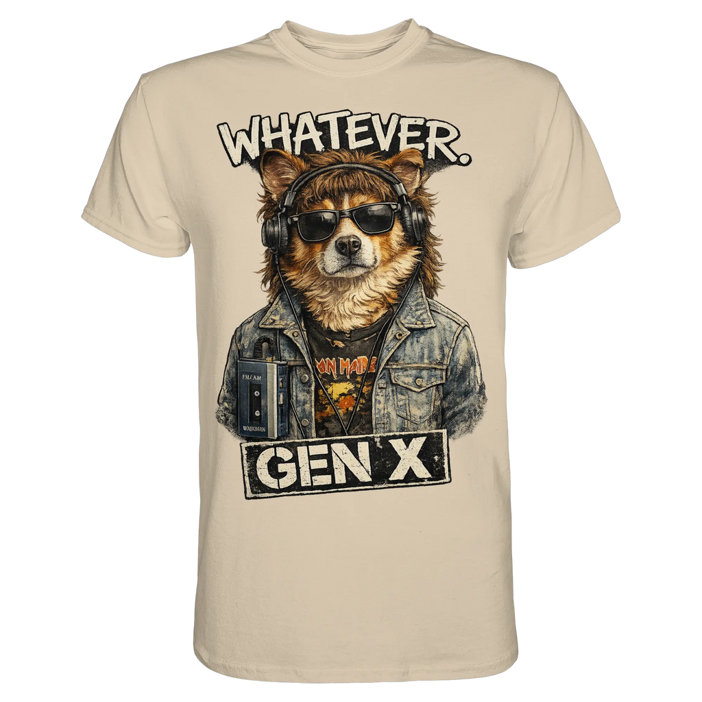 Whatever GEN X Punk Dog Fun - Premium Shirt - PAWentura