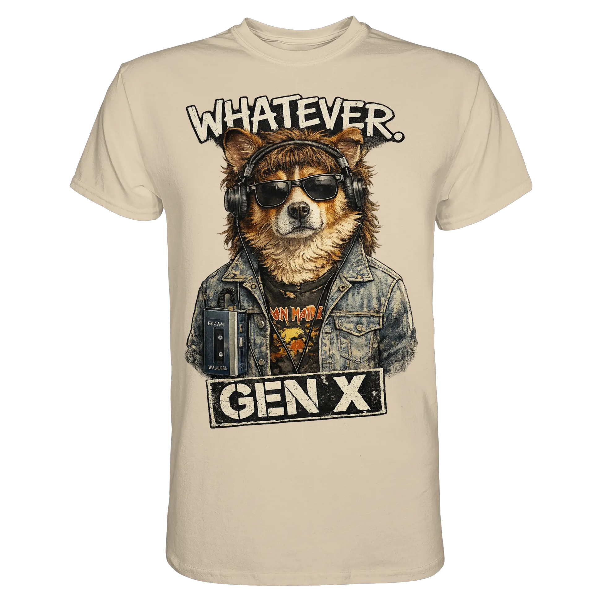 Whatever GEN X Punk Dog Fun - Premium Shirt - PAWentura