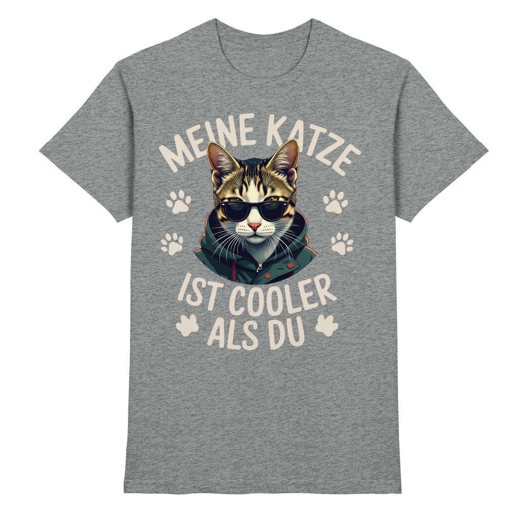 Meine Katze ist cooler als du - Premium Shirt