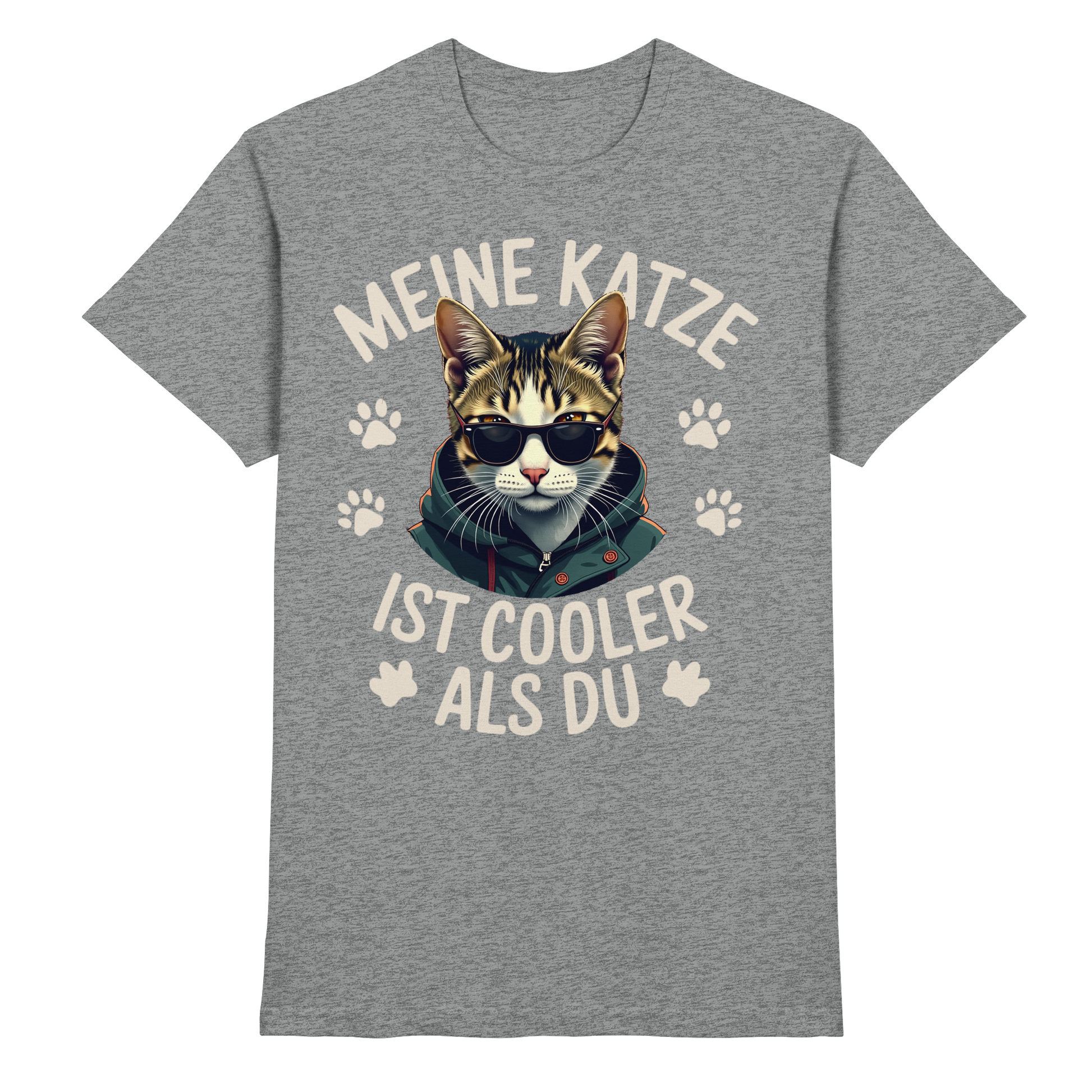 Meine Katze ist cooler als du - Premium Shirt