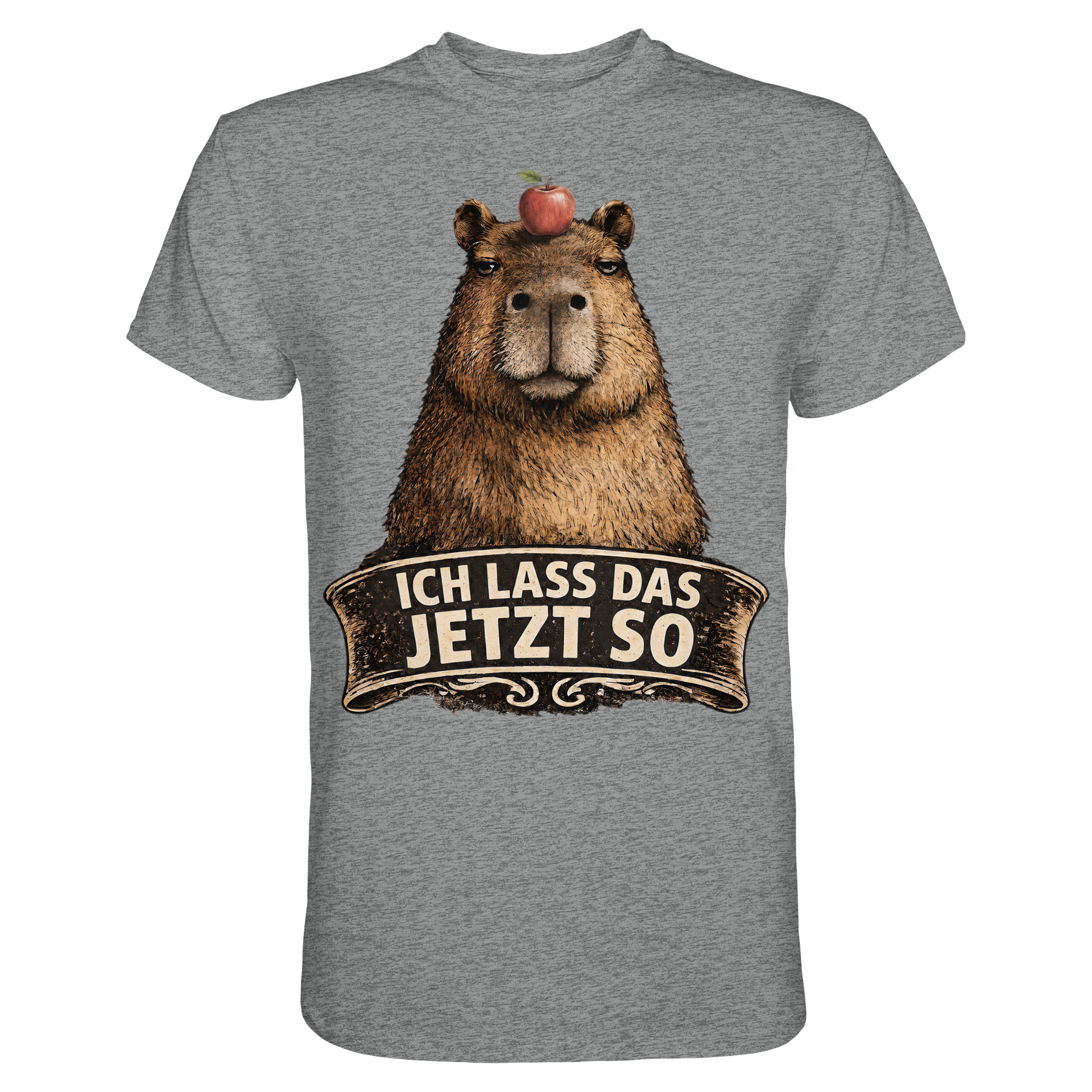 Capybara – "Ich lass das jetzt so" - Premium Shirt
