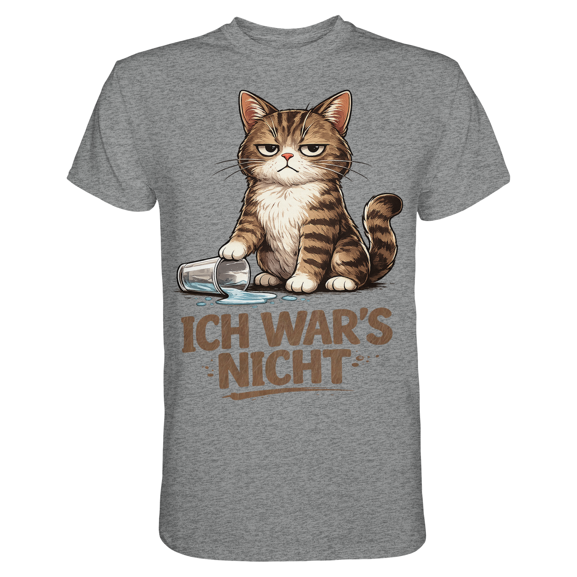 Ich war's nicht... Grumpy Cat Cartoon - Premium Shirt