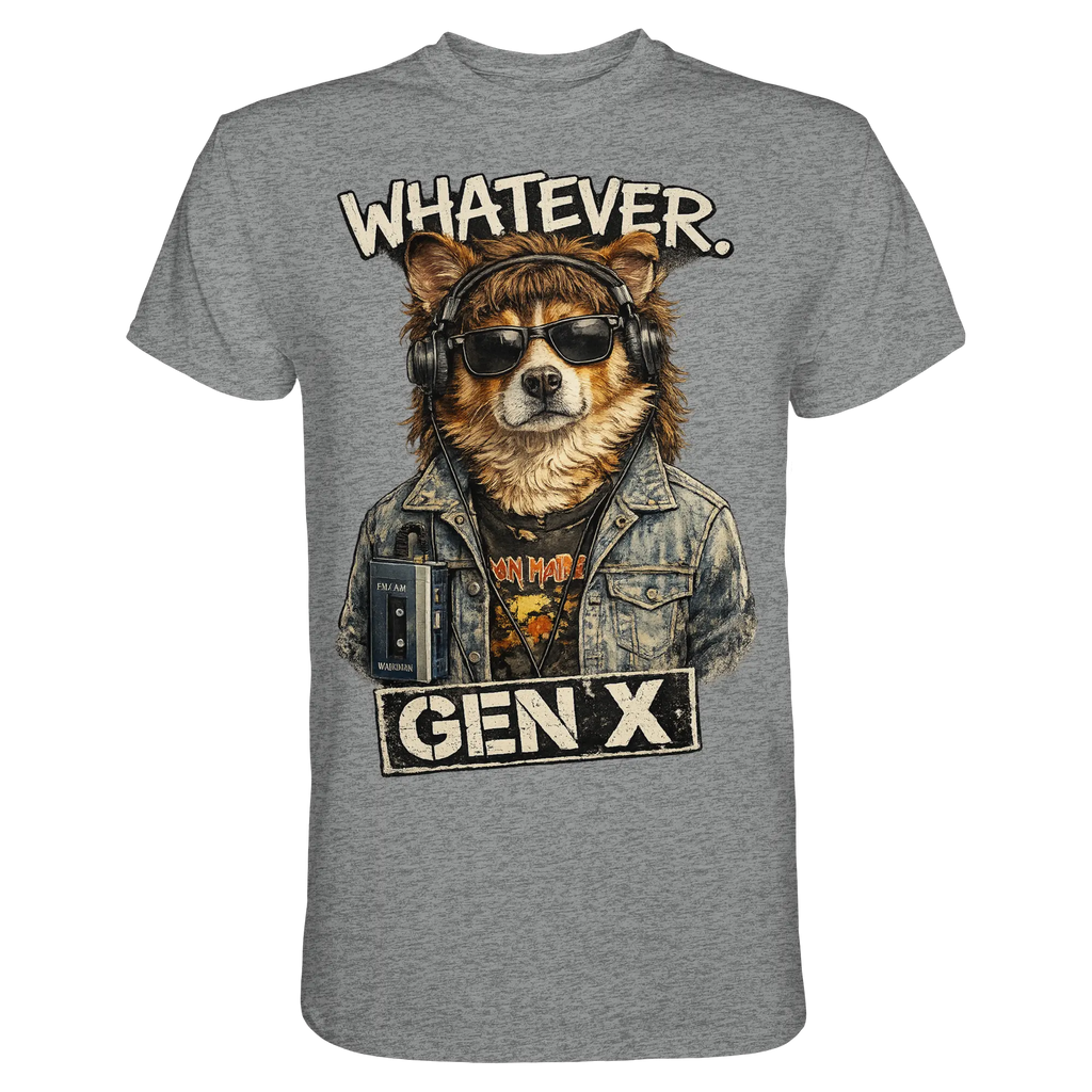 Whatever GEN X Punk Dog Fun - Premium Shirt - PAWentura