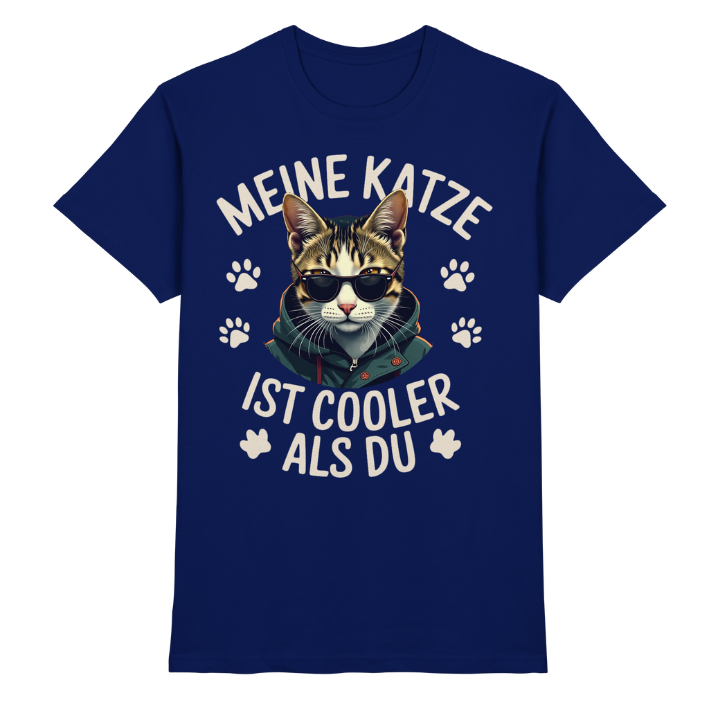 Meine Katze ist cooler als du - Premium Shirt