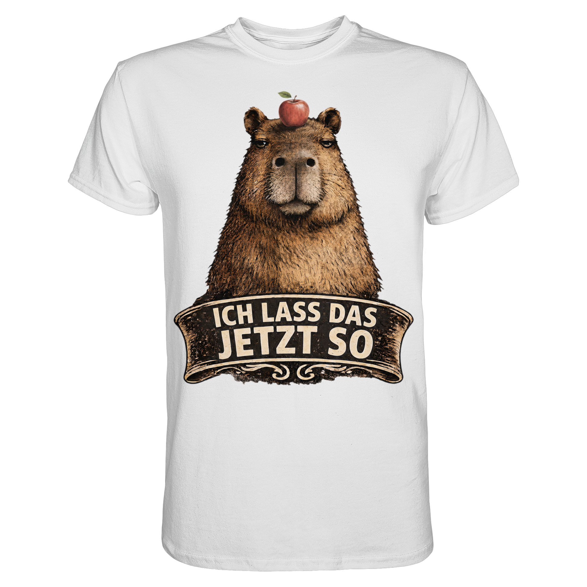 Capybara – "Ich lass das jetzt so" - Premium Shirt