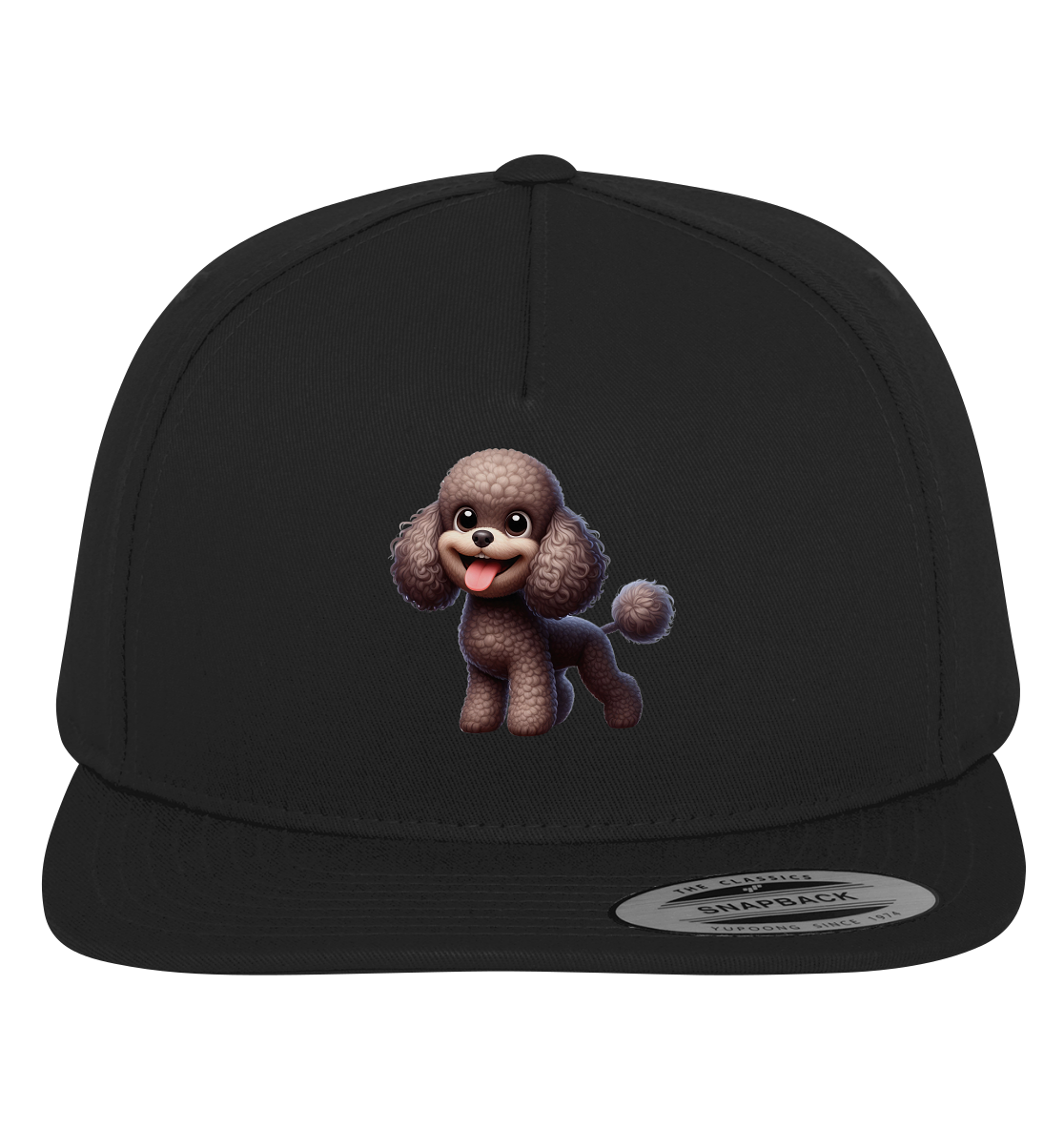 Pudel Comic - personalisierbar - Premium Snapback
