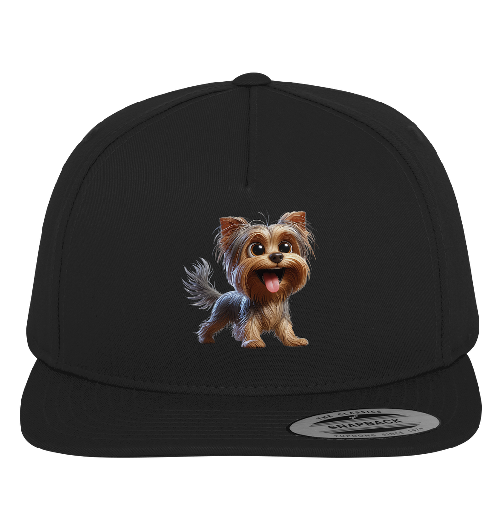 Yorkshire Terrier Cartoon - personalisierbar - Premium Snapback