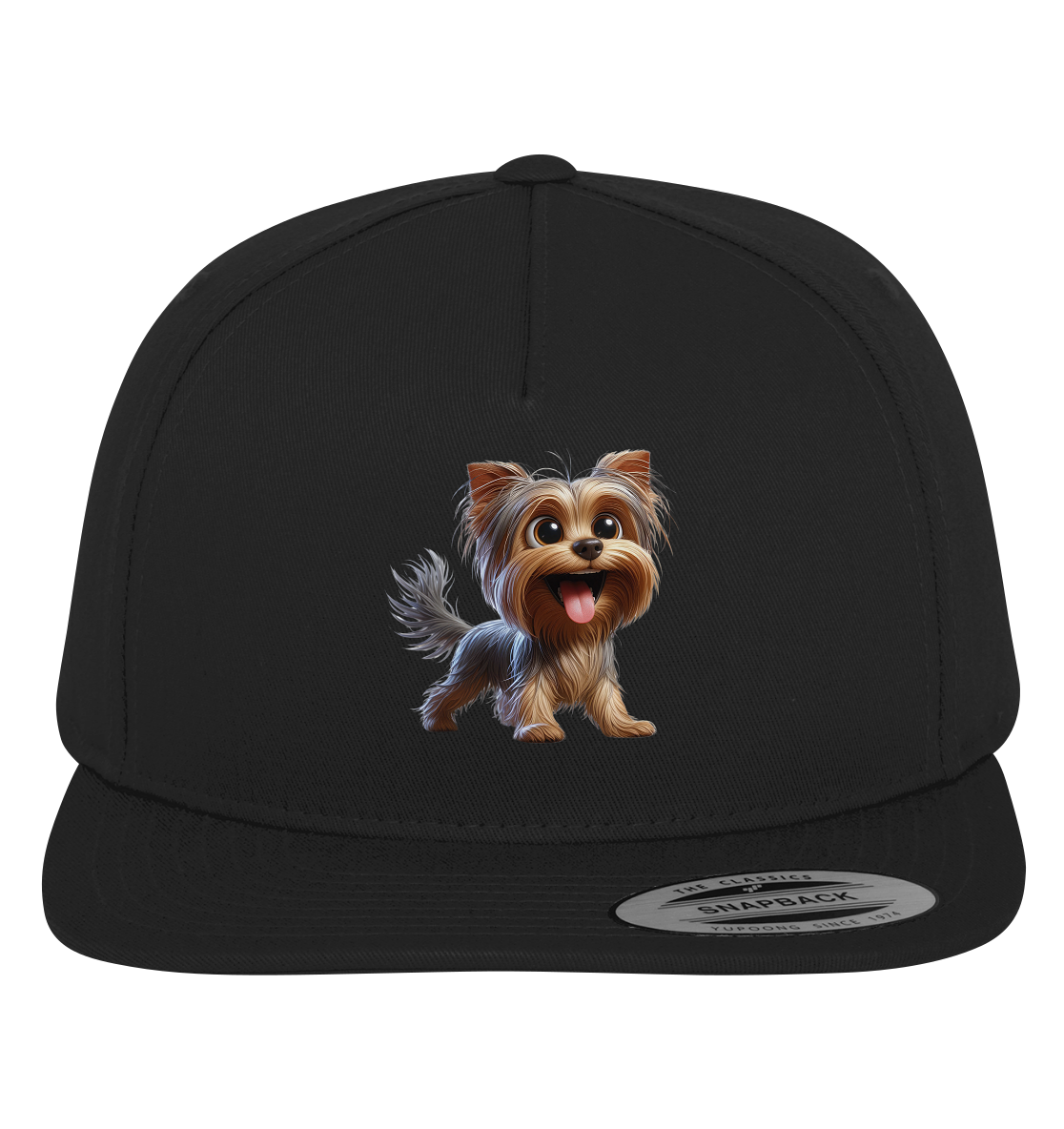 Yorkshire Terrier Cartoon - personalisierbar - Premium Snapback