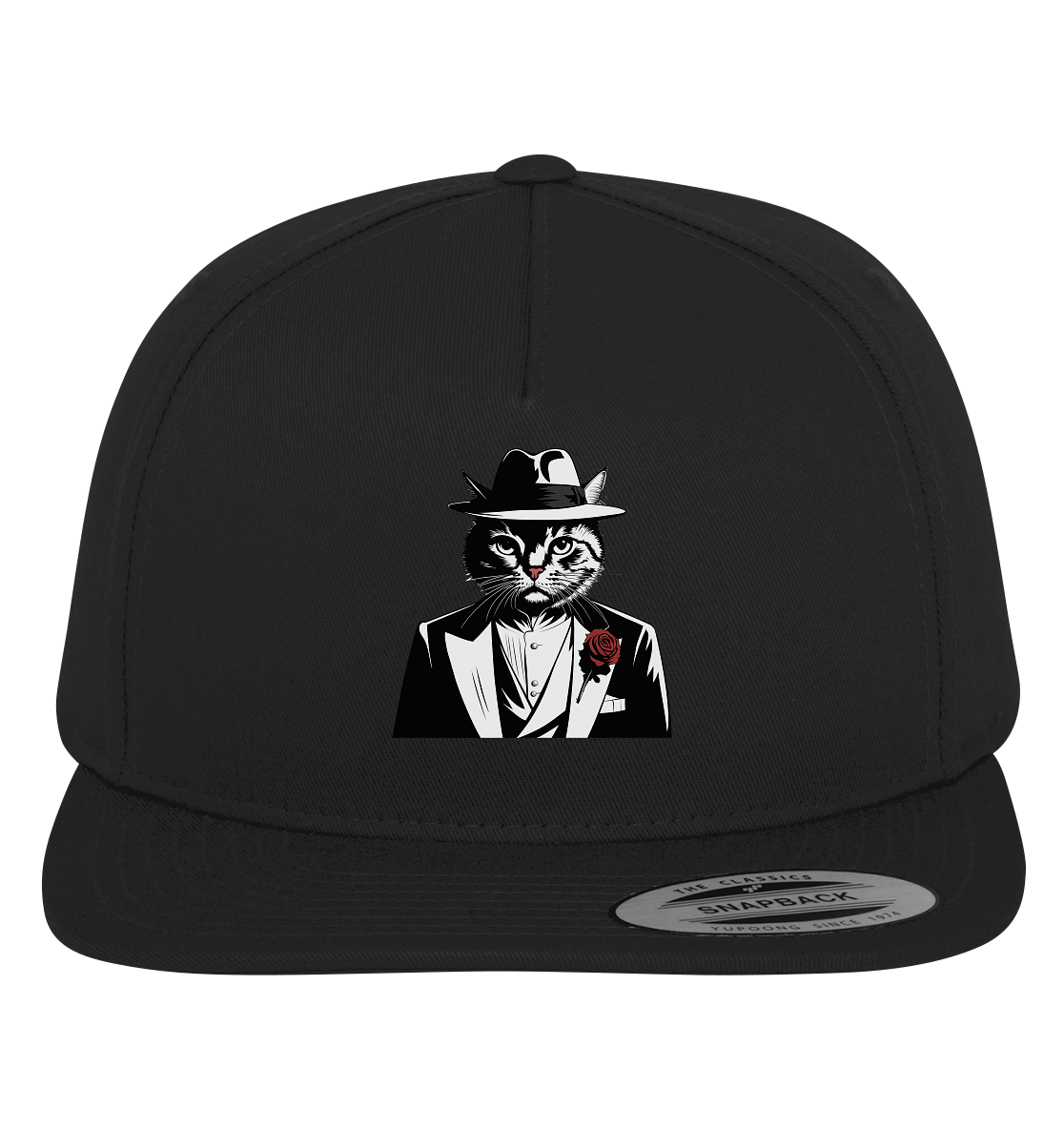 Catfather Katze Mafia - personalisierbar - Premium Snapback