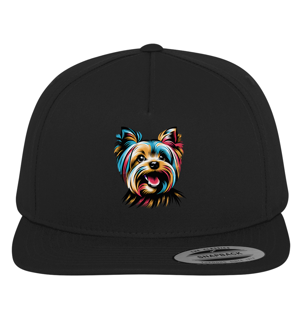 Yorkshire Terrier Pop Art - personalisierbar - Premium Snapback